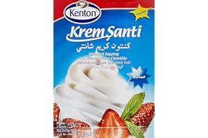 KENTON Whipped Cream - for Cakes Deserts etc ..150 g Powder for 2 kg Cream