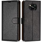 Case Collection Premium Leather Folio Cover for Xiaomi Poco X3 / X3 Pro Case Magnetic Closure Full Phone Protection Book Desi