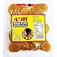 ,Adh Golgappa || Pani puri packet ready to eat - Fry or Bake in Microwave || instant pani puri pellets || Golgappe Packet Readymade || Pani Puri Papad || pani poori Panipuri packets -with (PANI Masala & Chutney Pouch ) Value Pack, 200g