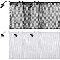 FUGLUS Sacs à Cordon En Maille - Grands Sacs De Rangement
