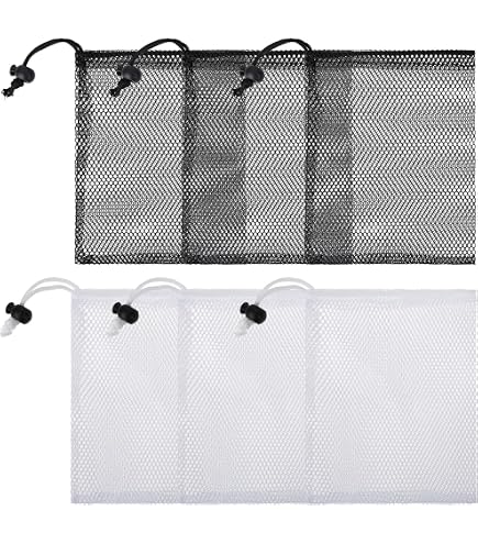 3 Sacchetti A Rete Per Lavatrice 30x40 Cm, Con Fermacorda, Maglia Fine – Proteggi Biancheria Intima E Calze
