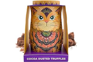‎MONTY BOJANGLES Monty Bojangles Flutter Scotch Katzendose | Kakao-Staubschokoladen-Trüffel, Savanna Gold Cat – 135 g