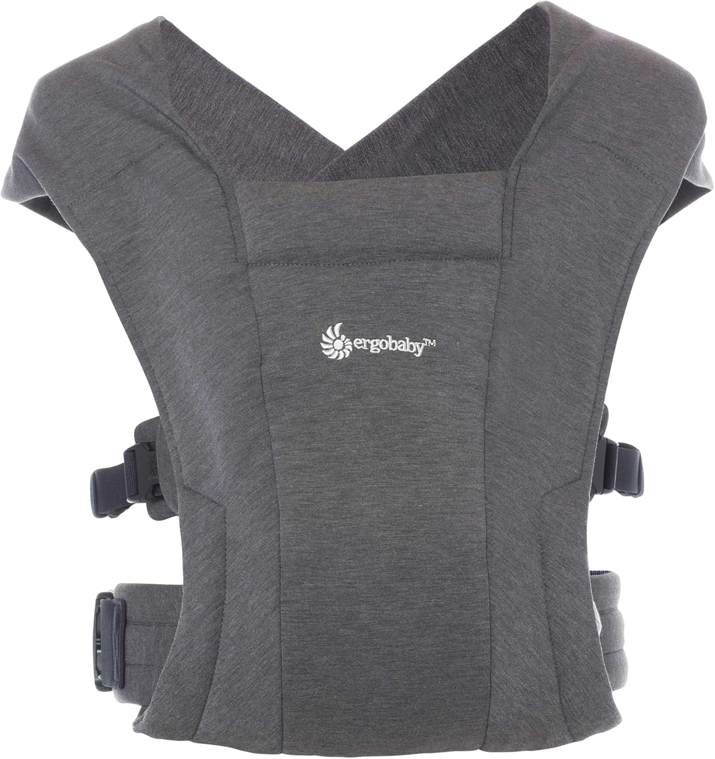 Ergobaby Embrace Baby Carrier for Newborns from Birth with Head Support, Extra Soft and Ergonomic, Heather Grey