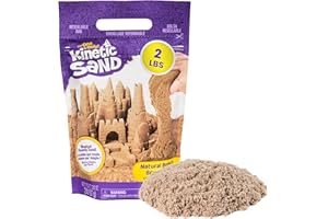 Kinetic Sand, L'Originale Sabbia modellabile per Un Gioco sensoriale, Marrone, 907 g