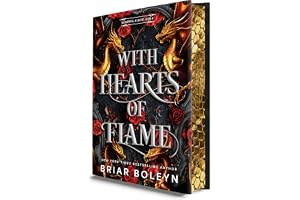 With Hearts of Flame (Deluxe Limited Edition): A Dark Academia Romantasy Novel of Vampires and Dragons Featuring Stenciled Edges and Illustrated Endpapers: 4