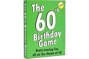 GoForItGames.com 60th Birthday Gifts for men and women. Make it a Happy 60th Birthday with this amusing little 60th party quiz game idea or icebreaker. Fun for everyone turning 60 years of age