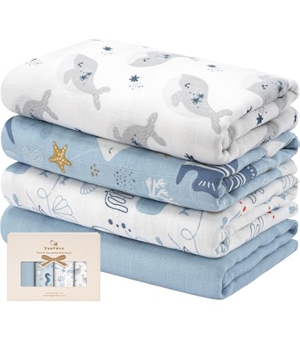 Elaine Karen Flanell-Wickeldecke – 100 % Baumwolle, 30 X 40 Cm, 12 Stück, Weich & Warm, Für Neugeborene, Kinderbett, Kinderwagen & Als Spucktuch