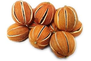 INERRA Dried Whole Oranges - Natural Christmas Potpourri Scented Garland Tree & Wreath Decorations (150 Grams)