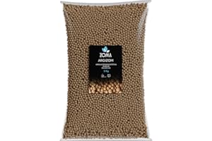 ZOMA Argilla Espansa per Piante in Vaso, Palline a Grana Piccola per Drenaggio e Areazione, Idroponica e Decorazione Estetica Senza Colorazione Chimica (20 Litri 5KG)