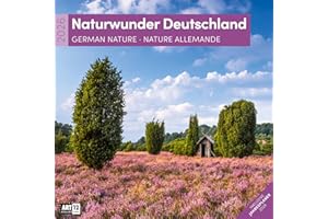 Naturwunder Deutschland Broschürenkalender 2026 - 30x30 - Art12 | Bildstarker Landschaftskalender im Hochformat (aufgeklappt 30x60 cm) | zum Eintragen
