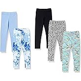 Amazon Essentials Leggings Niña, Paquetes Múltiples