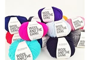 Wool and the Gang Crazy Sexy Wool, Space Black (088), 200g