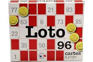 Ferriot Cric SA - 1070 - Jeu éducatif - Coffret Loto 90 Pions - 96