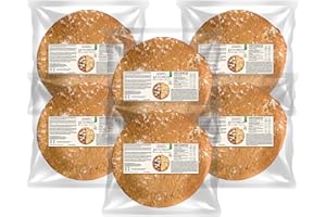 6 paquetes de base ceto para PIZZA y FOCACCIA Line@diet | Vegano | 6x150g | ¡cero azúcar!
