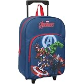 Avengers &ndash; Children's Backpack with Compact Trolley, Ideal for Children of Different Ages, Comfortable and Versatile, Quality