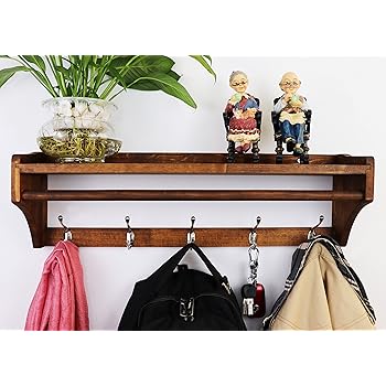Porte Manteau Mural Avec Etagere De Rangement Etagere Murale Avec