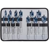 Bosch Professional 13tlg. Flachfräsbohrer-Set Self Cut Speed mit 1/4"-Sechskantschaft