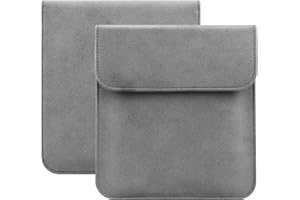 HoYiXi Universal Sleeve Case for 7 Inch Kindle Oasis 2019 & 2017 / Kobo Libra 2 E-Reader/PocketBook E-Book Reader Era Protective Bag Pouch Cover, Gray