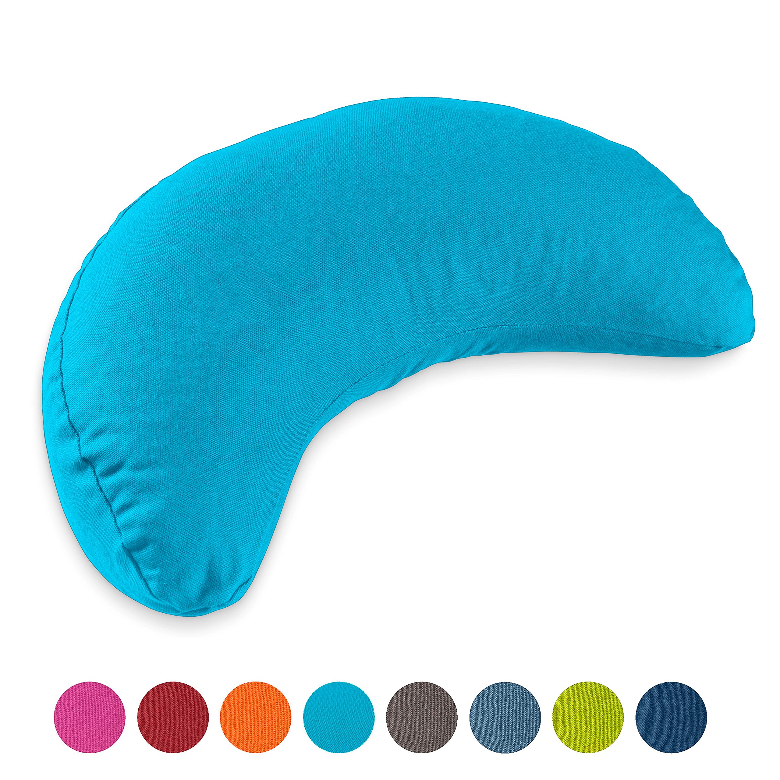 Lotuscrafts Yoga Pillow Crescent Moon Shanti Crescent Moon