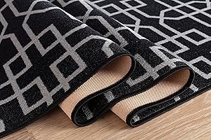 GULLAMBO Washable Door Mat Indoor - Non Slip Mat For Wooden Floor - Washable Front Door Mat Inside Door Mat, Super Absorbent Dirt Trapper - Kitchen Indoor Door Mat Hallway Runner Rugs (50x80cm)