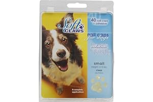 Soft Claws Inc Hunde-Weiche Krallen Hunde und Katzen Nail Kappen Take Home Kit, klein, Natur