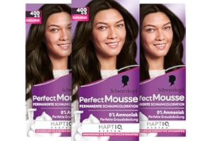 PERFECT MOUSSE Foam Colour, 4-0/400 Dark Brown, Level 3