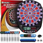 WIN.MAX Diana electr&oacute;nica profesional 34 juegos con 354 variantes | Pocos rebotes, 354 variantes de juego, 3 pantallas LED br
