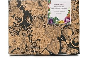 MAGIC GARDEN SEEDS Vecchie verdure storiche - set regalo di semi con 8 ortaggi rari