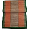 Montelal Store Korai Pai River Grass, Cotton Handmade Eco-Friendly Folding Sitting Chatai Mat (3 x 6.5 ft, Multi Color)