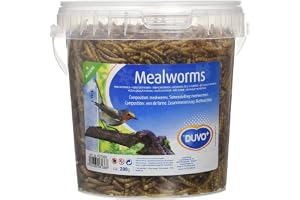 Duvo+ Dried Meal Worms Reptile & Bird Treats - 200G