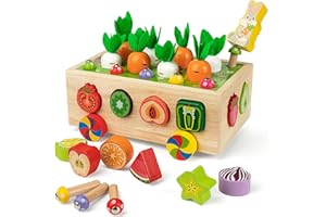 Komputerowa zabawka elektryczna Coogam Montessori jest idealna dla maluchów, drewnianych kształtów, dla zabawek przedszkolnych w wieku od 3 do 4 do 5 lat