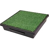 PetSafe Pet Loo Mobil evcil hayvan tuvaleti, suni &ccedil;im, plastik toplama havuzu, 53 x 45 cm, kolay temizlik, S beden