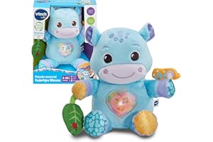 VTech-Baby Peluche sensorial Federhipo mimoso, Peluche Interactivo para bebés, Promueve el Desarrollo temprano, Exploración táctil, Regalo bebés +3 Meses, Versión ESP