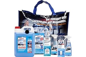 ‎SONAX Unbekannt SONAX 7-teiliges, großes Winter Set mit Tragetasche (ScheibenEnteiser, TürSchlossEnteiser,AntiFrost&KlarSicht) UVM.