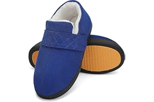 Mishansha Zapatillas Casa Hombre Invierno Cálido Pantuflas Espuma Viscoelástica Gr.39-48