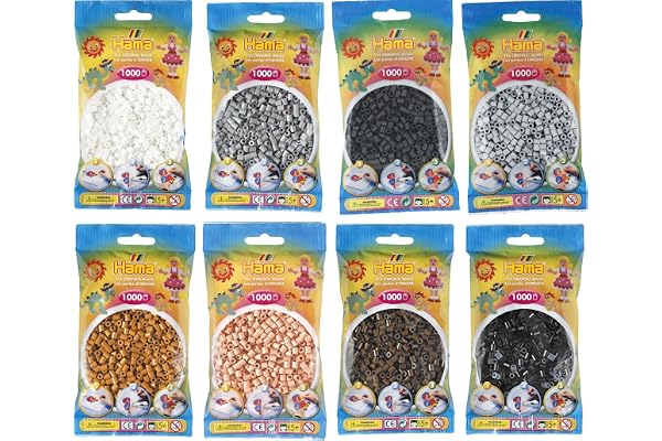 Ensembles de perles thermocollantes Hama midi 5MM en différentes versions