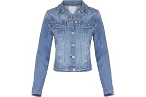 Hailys Damen Jeansjacke Denim Jacke Enny
