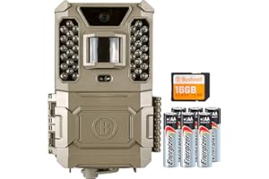 Bushnell by Primos outdoor Prime Trail Camera Combo 24MP LowGlow with 80' Night Range in Brown 119932CB, 480p
