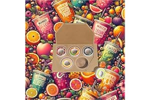 GENERIC Variety 5 Pod Pack | Genuine | Mango Passion Air | Ice Tea Up | Blackcurrant | Lime | Cherry Cola | Healthy | 0 Cal 0 Sugar