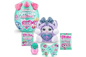 Rainbocorns Puppycorn Surprise Series 5 - Peluche animale domestico, giocattolo da collezione, Husky