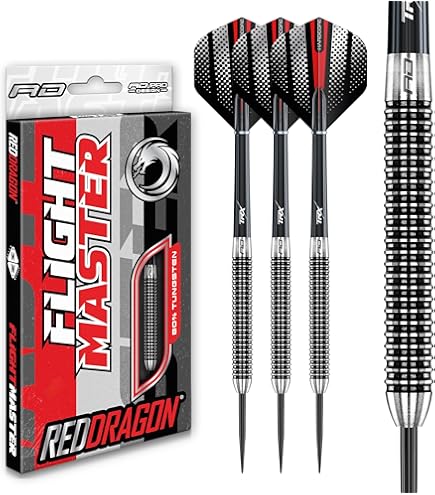 Fléchettes en tungstène RED DRAGON Snakebite PL15 - Ensemble de 3 x 24g