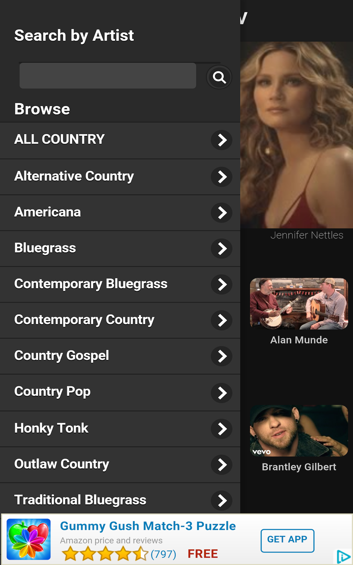 Country Music TV Amazon.co.uk Appstore for Android