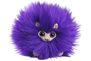 The Noble Collection - Pygmy Puff - Fioletowy - Oficjalnie licencjonowane Zabawki Harry'ego Pottera 14,4 cala (36,5 cm) - wysokiej jakości kolekcjonerskie figurki lalek - dla dzieci i dorosłych