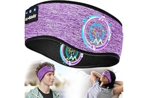 Auriculares Inalambricos Bluetooth Diadema, LC-dolida Cascos Bluetooth Diadema Auriculares Banda Diademas Deportivas con Altavoces Estéreo de Alta Fidelidad para Correr,Viajes y Relax