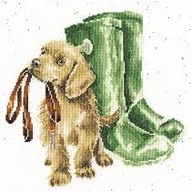 Bothy Threads Kreuzstich-Set „Hoffnungsvoll“ – 26x26 Cm, Inkl. Stoff, Garn & Anleitung