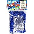 Rainbow Loom Brand New Ocean Blue Jelly Rubber Bands Refill + C-clips