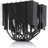 Noctua NH-D15S chromax.black, Ventirad CPU Format Double Tour avec NF-A15 PWM 140 mm Ventilateur (Noir)