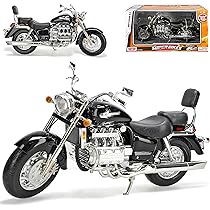 Motormax Hon-da Valkyrie Schwarz 1/6 Modell Motorrad mit