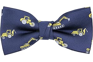 OCIA Pajaritas Hombre Originales Dinosaurio Animales Patrón Pajarita Pre-Atada Niños Pajarita Ajustable