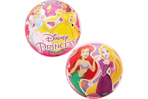 Toyland® Balle de Jeu Princesse 23 cm (9") - Cendrillon, Ariel, Belle et Raiponce - Jouets d'intérieur/extérieur